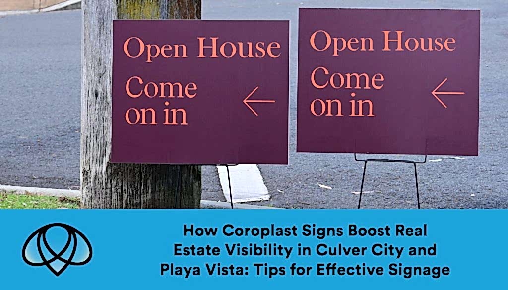 Printing Coroplast Signs in Culver City