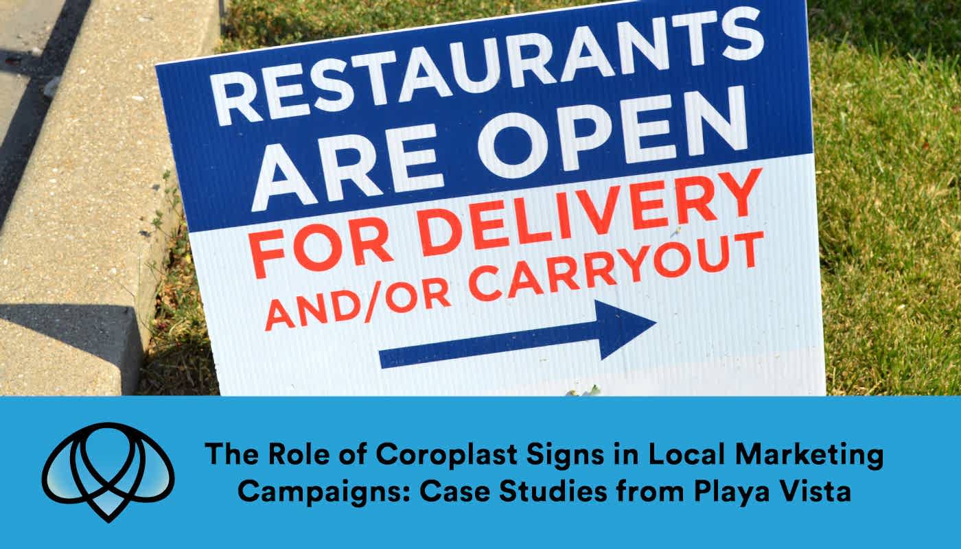 custom Coroplast signs in Los Angeles